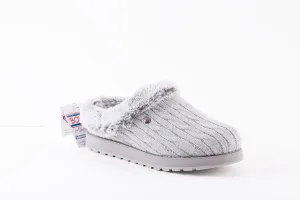 SKECHERS - 31204 BOBS KEEPSAKES-ICE ANGEL MULE SLIPPER - GREY
