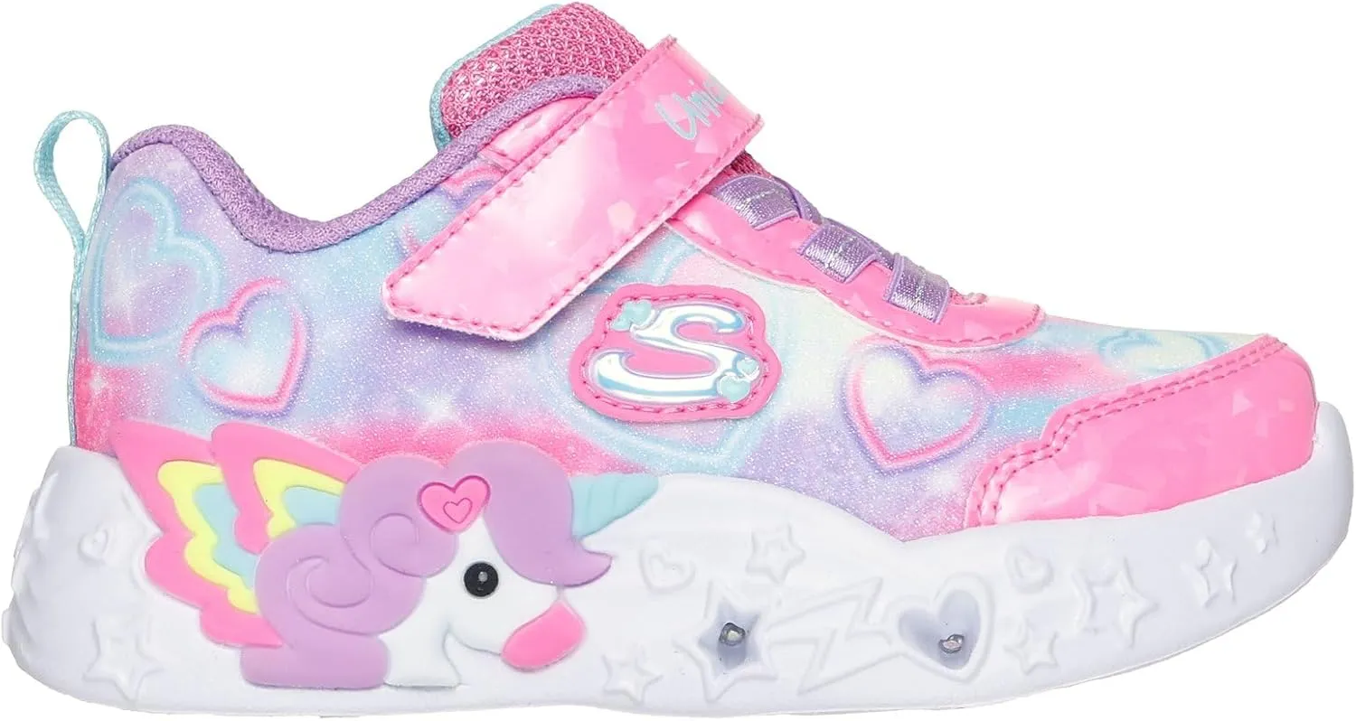 Skechers Girl's Unicorn Charmer Sneaker