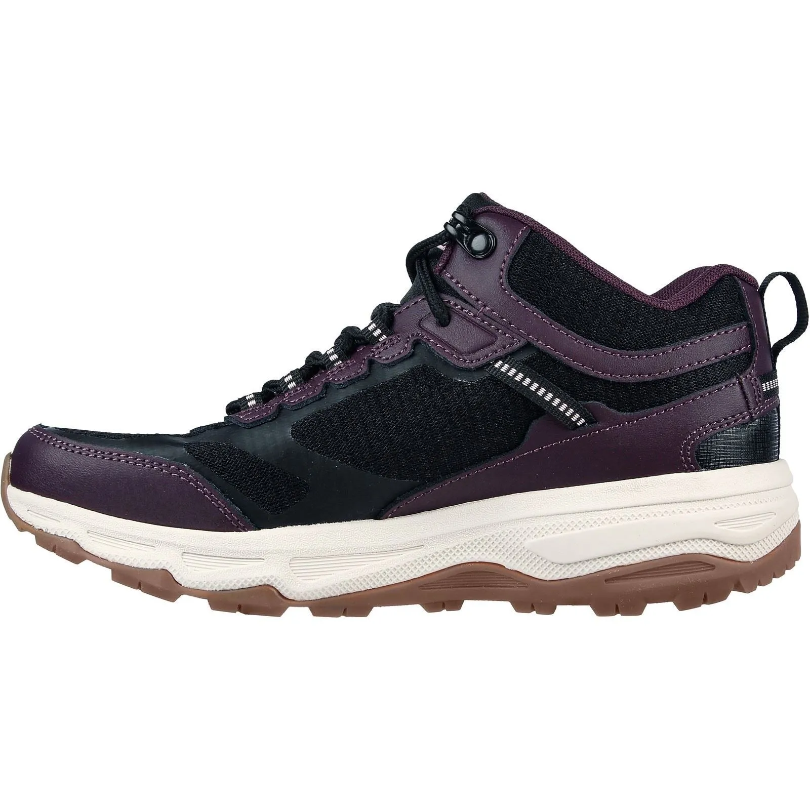 Skechers Performance Women's Go Run Trail Altitude Shoe in Black/Purple