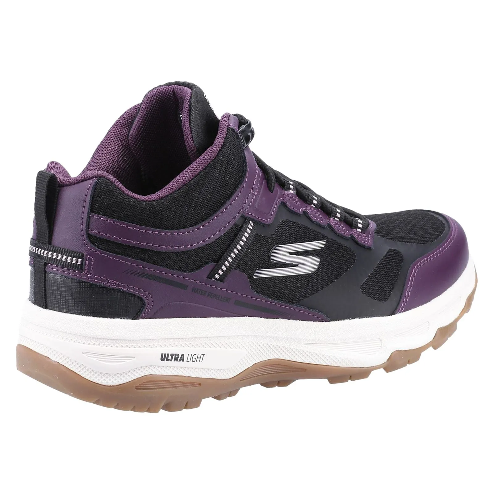 Skechers Performance Women's Go Run Trail Altitude Shoe in Black/Purple
