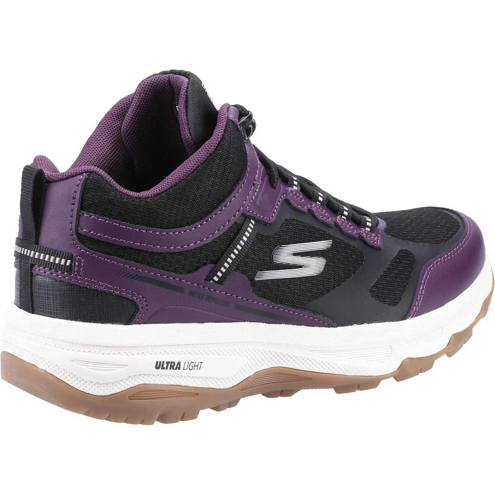 Skechers Performance Women's Go Run Trail Altitude Shoe in Black/Purple