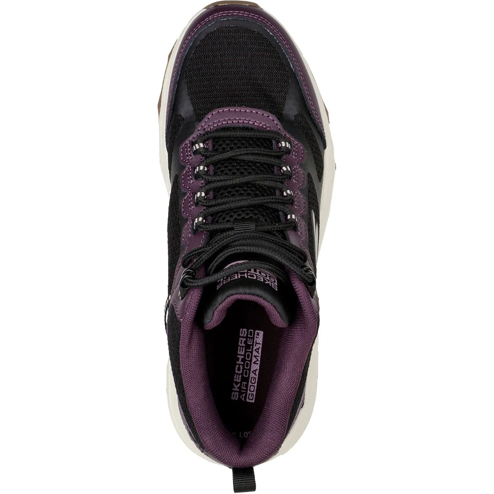 Skechers Performance Women's Go Run Trail Altitude Shoe in Black/Purple
