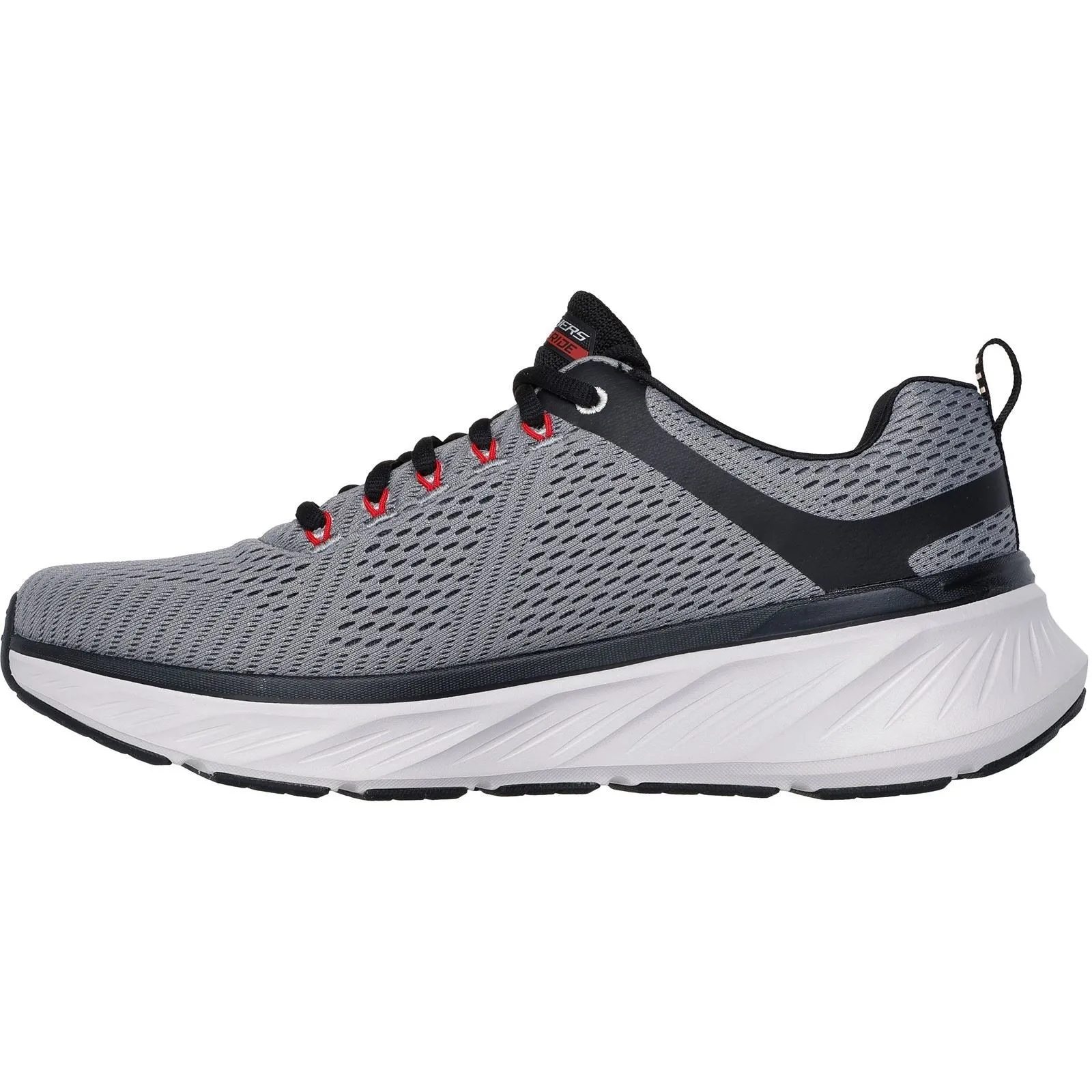 Skechers Relaxed Fit Edgeride Contention Polyester Men's Charcoal/Black Trainers