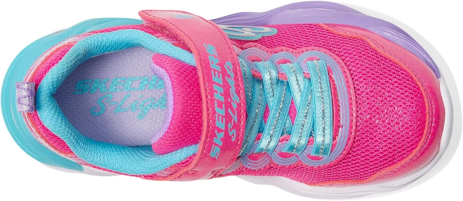 Skechers Unisex-Child Twisty Glow Sneaker