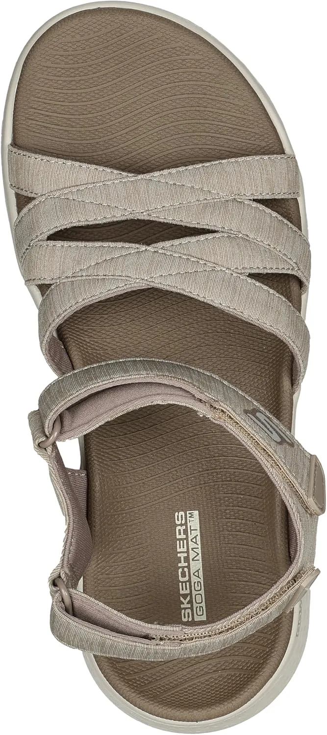 Skechers Women's Go Walk Flex Sandal-Sunshine Fisherman