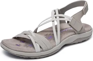 Skechers Women's Reggae Slim - Takes Two Sandal