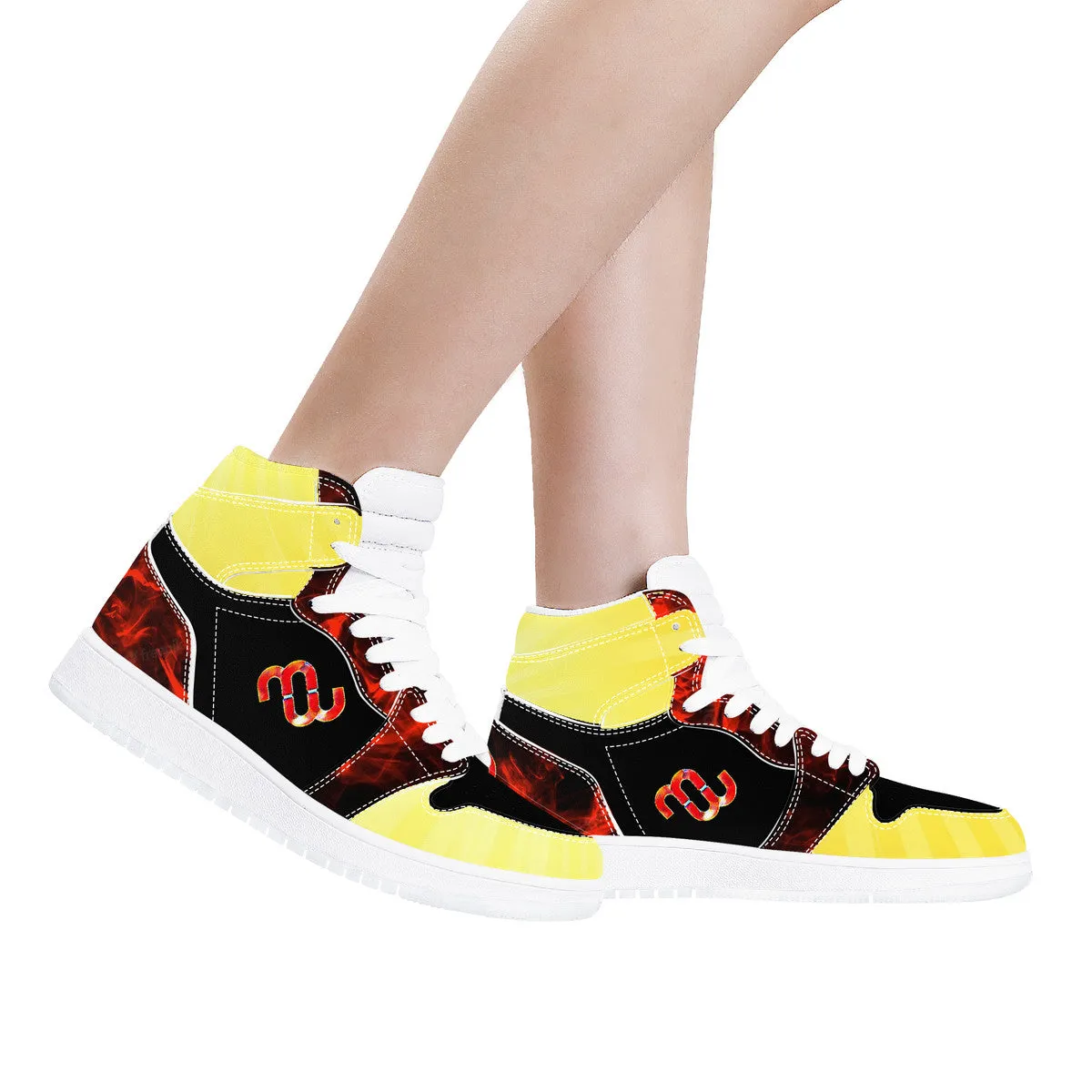 Sneaker Leather Synthetic High Top Money Worldwide availability D17 Exceptional Bushae