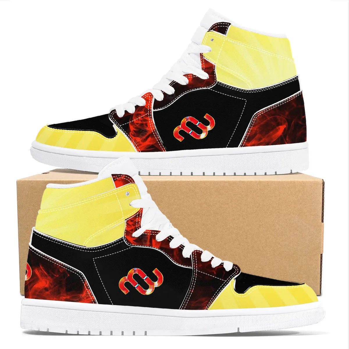 Sneaker Leather Synthetic High Top Money Worldwide availability D17 Exceptional Bushae