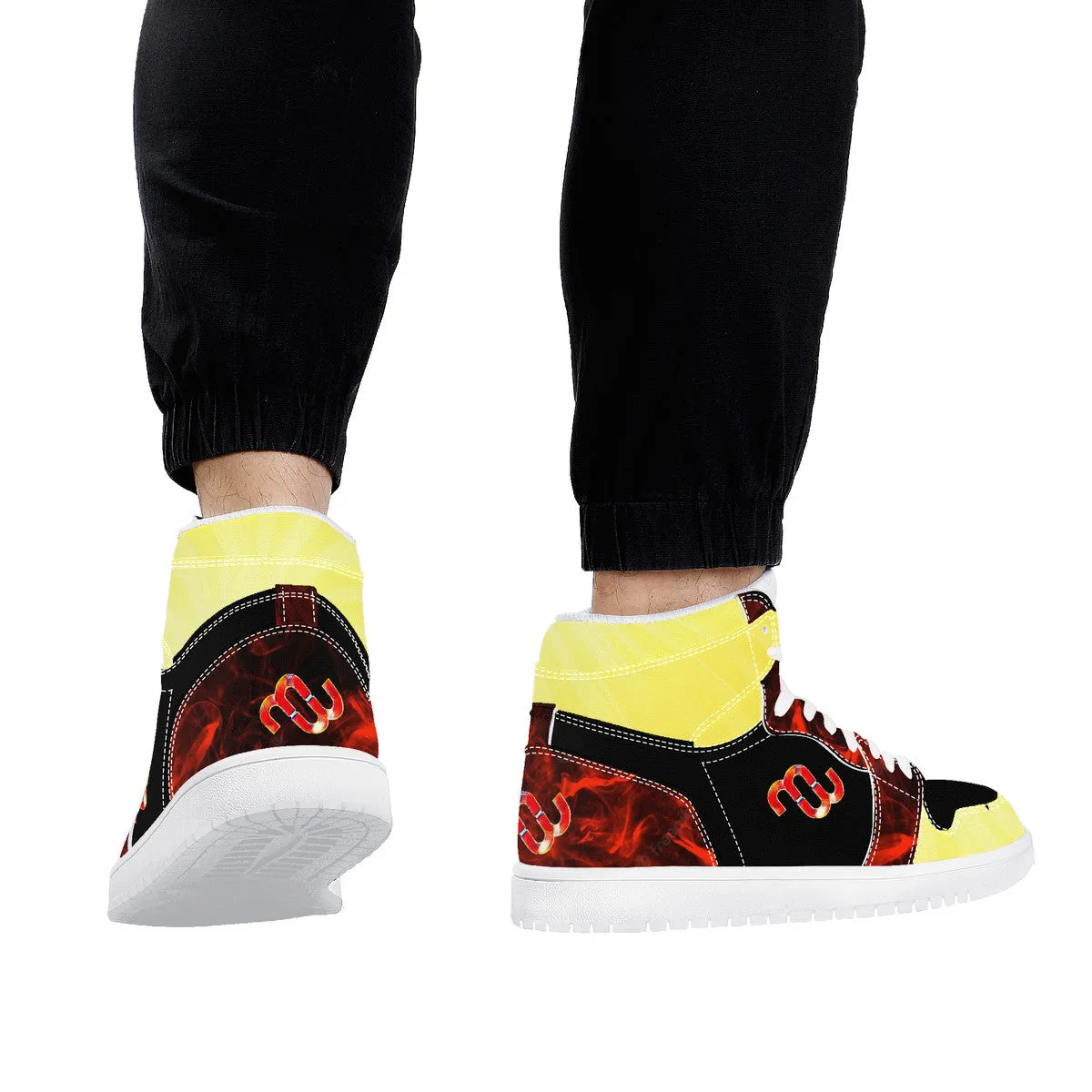 Sneaker Leather Synthetic High Top Money Worldwide availability D17 Exceptional Bushae