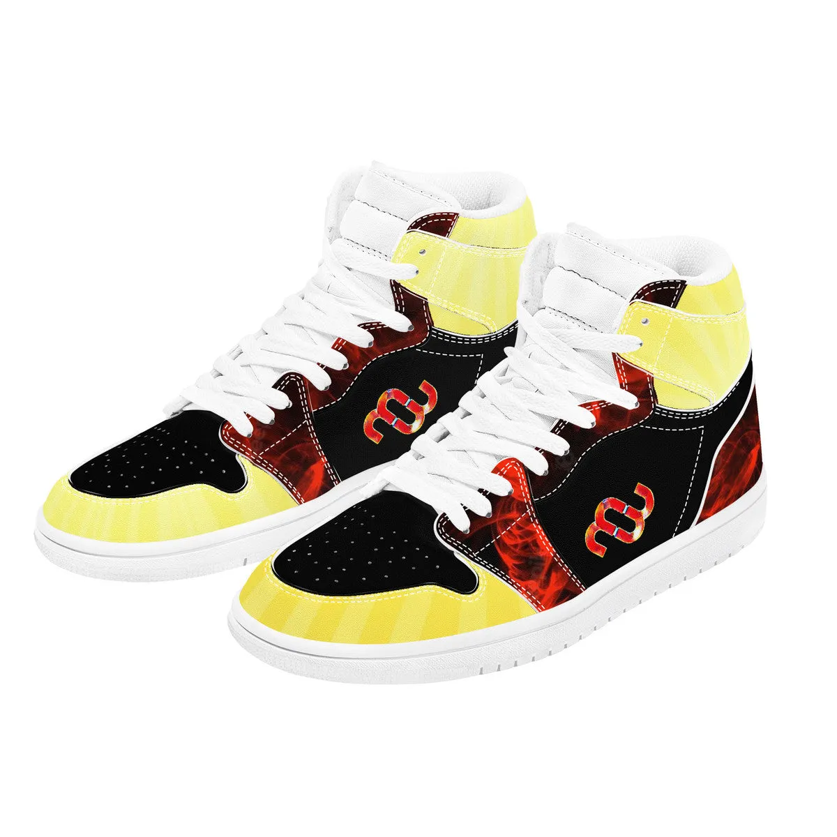 Sneaker Leather Synthetic High Top Money Worldwide availability D17 Exceptional Bushae