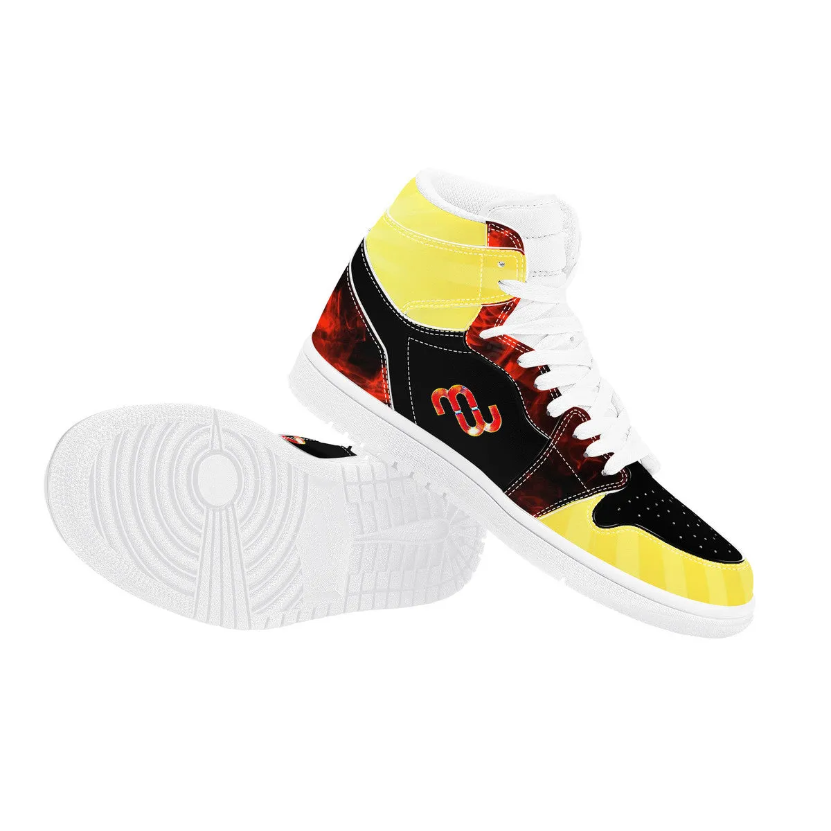 Sneaker Leather Synthetic High Top Money Worldwide availability D17 Exceptional Bushae