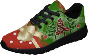 Sonzj-II Christmas Shoes Women Running Shoes Men Lightweight Walking Sneakers Mesh Athletic Sport Shoes