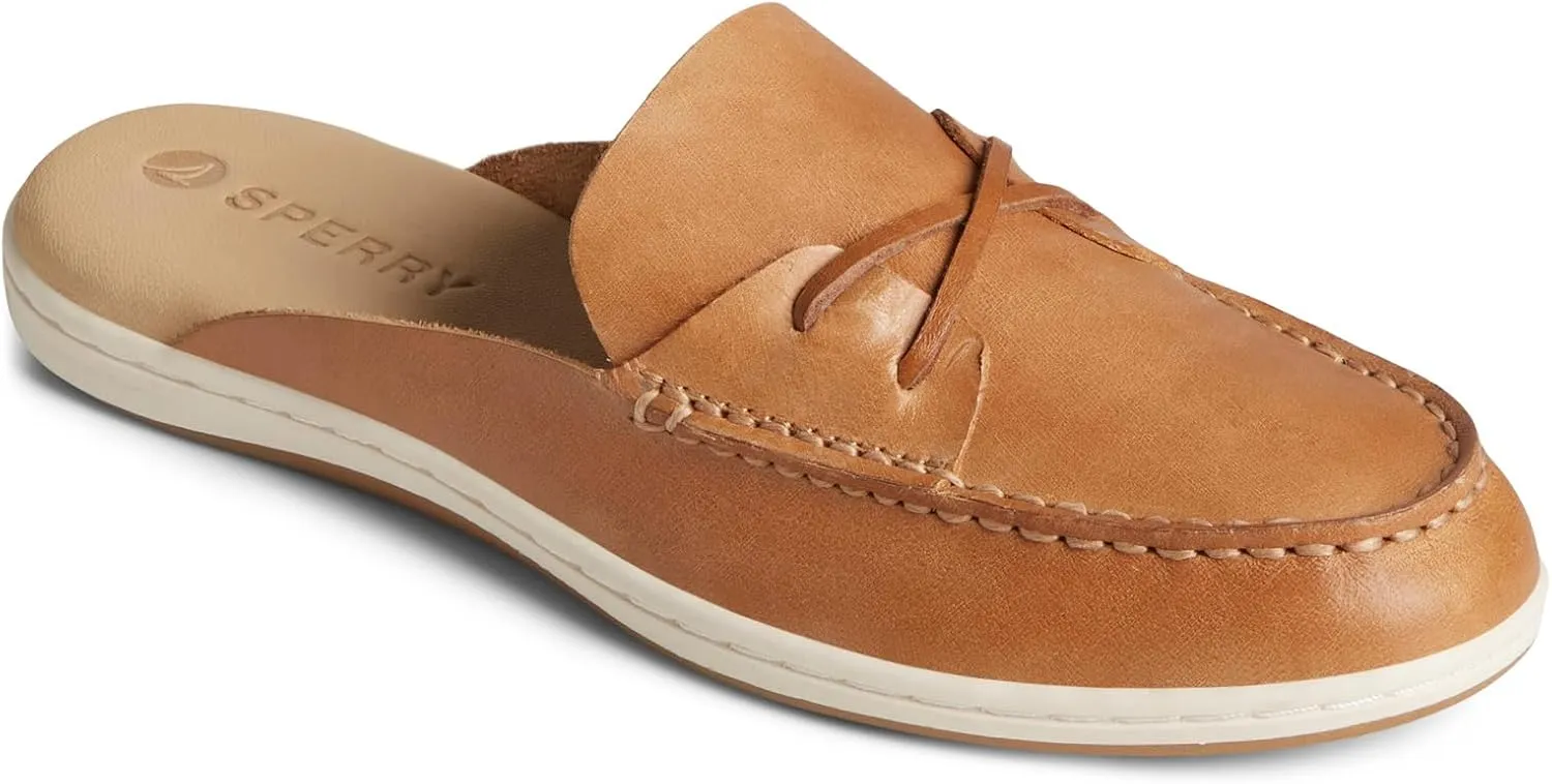Sperry Ladies Footwear Women's STS88718 Boat Shoe, TAN, 7.5
