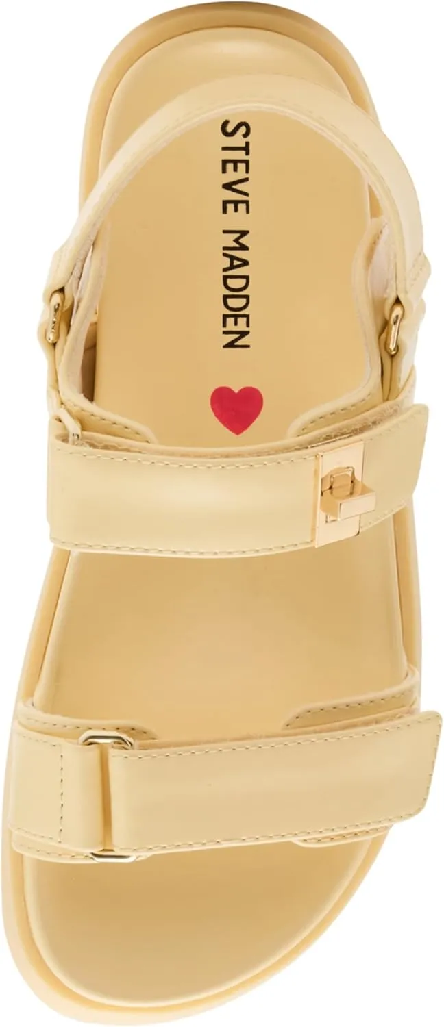 Steve Madden Girl's Mona Flat Sandal