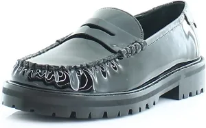 STEVE MADDEN Women's Madelyn Black Patent 11 M