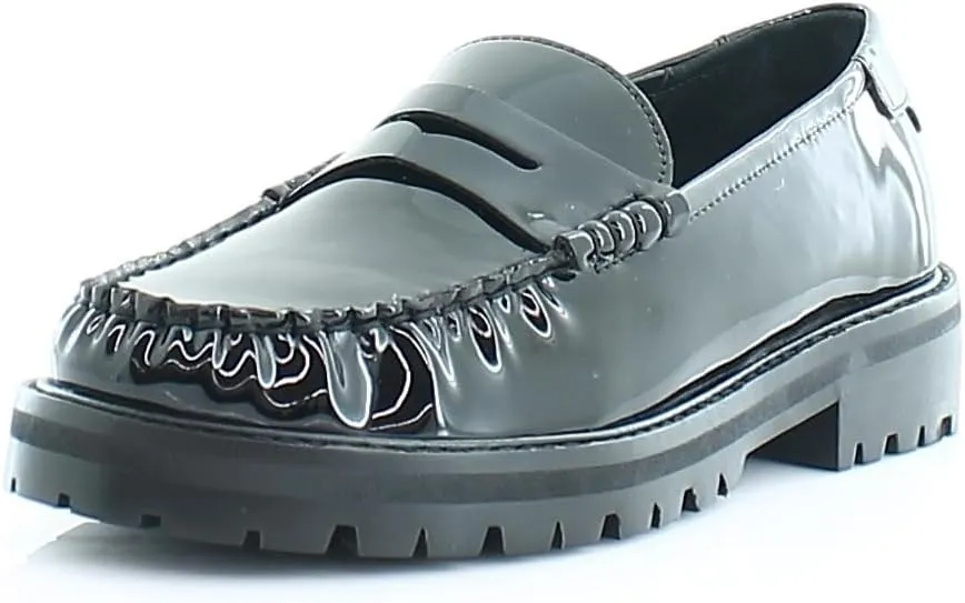 STEVE MADDEN Women's Madelyn Black Patent 11 M