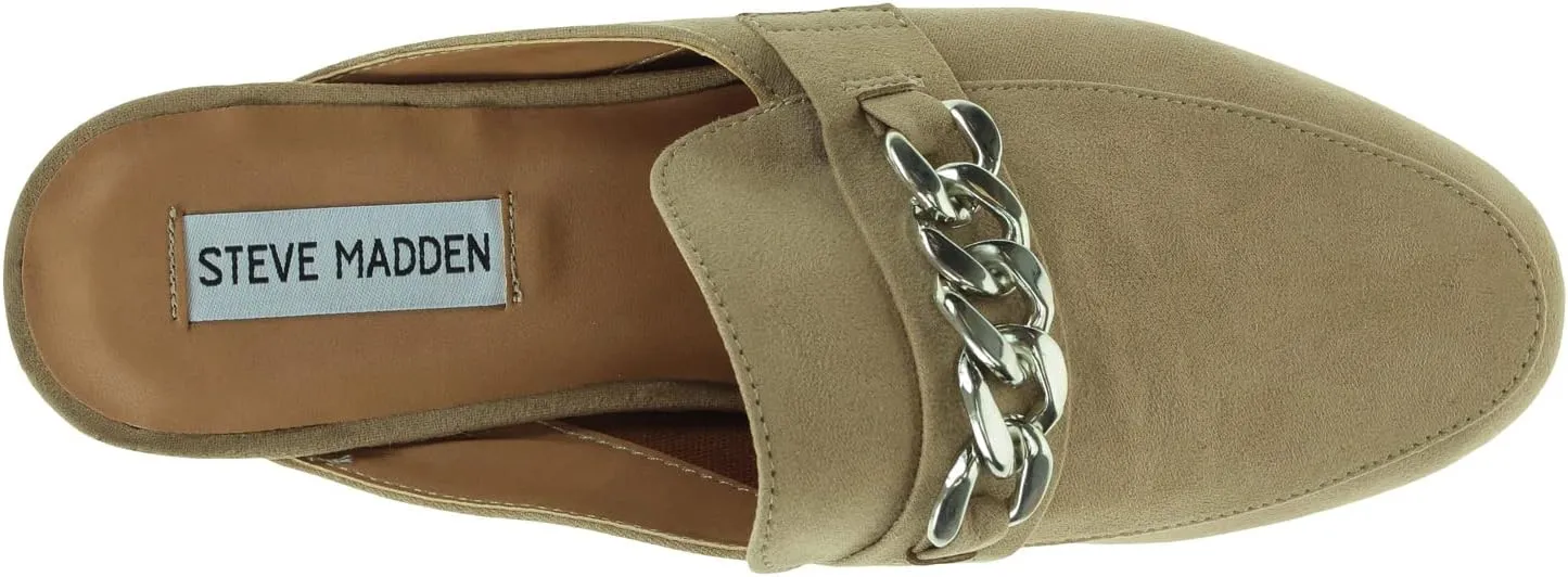 Steve Madden Women's Rally Mule Slip On Loafer