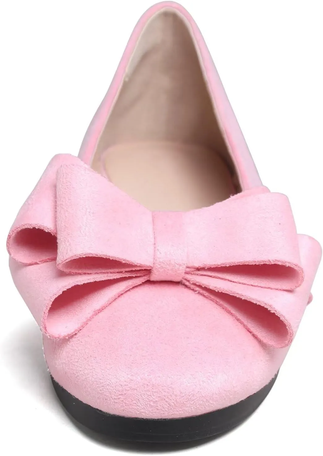 Stunner Women's Dress Flats Cute Round Toe Bowknot Flats Comfortable Ballet Flats Casual Slip On Flat Shoes
