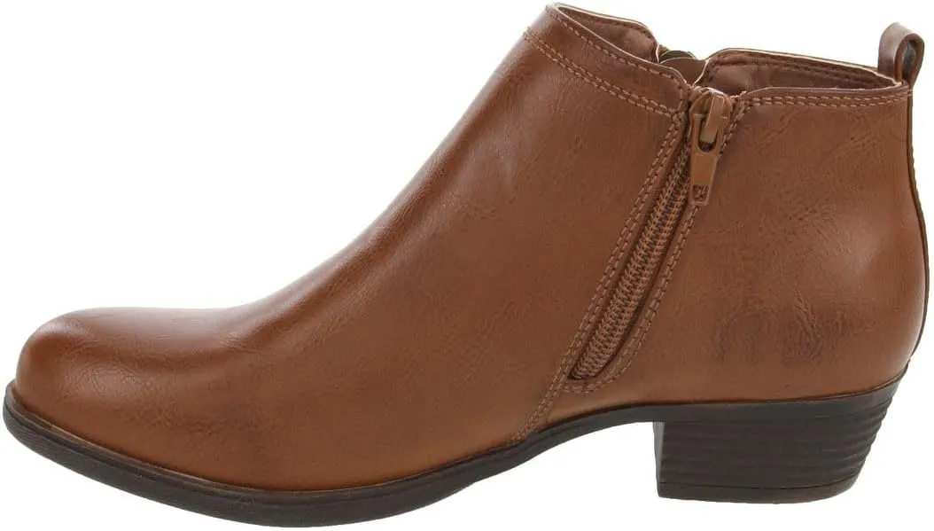 Sugar Women's Dress Block Heel Ankle Boot, Ladies Zipper Bootie
