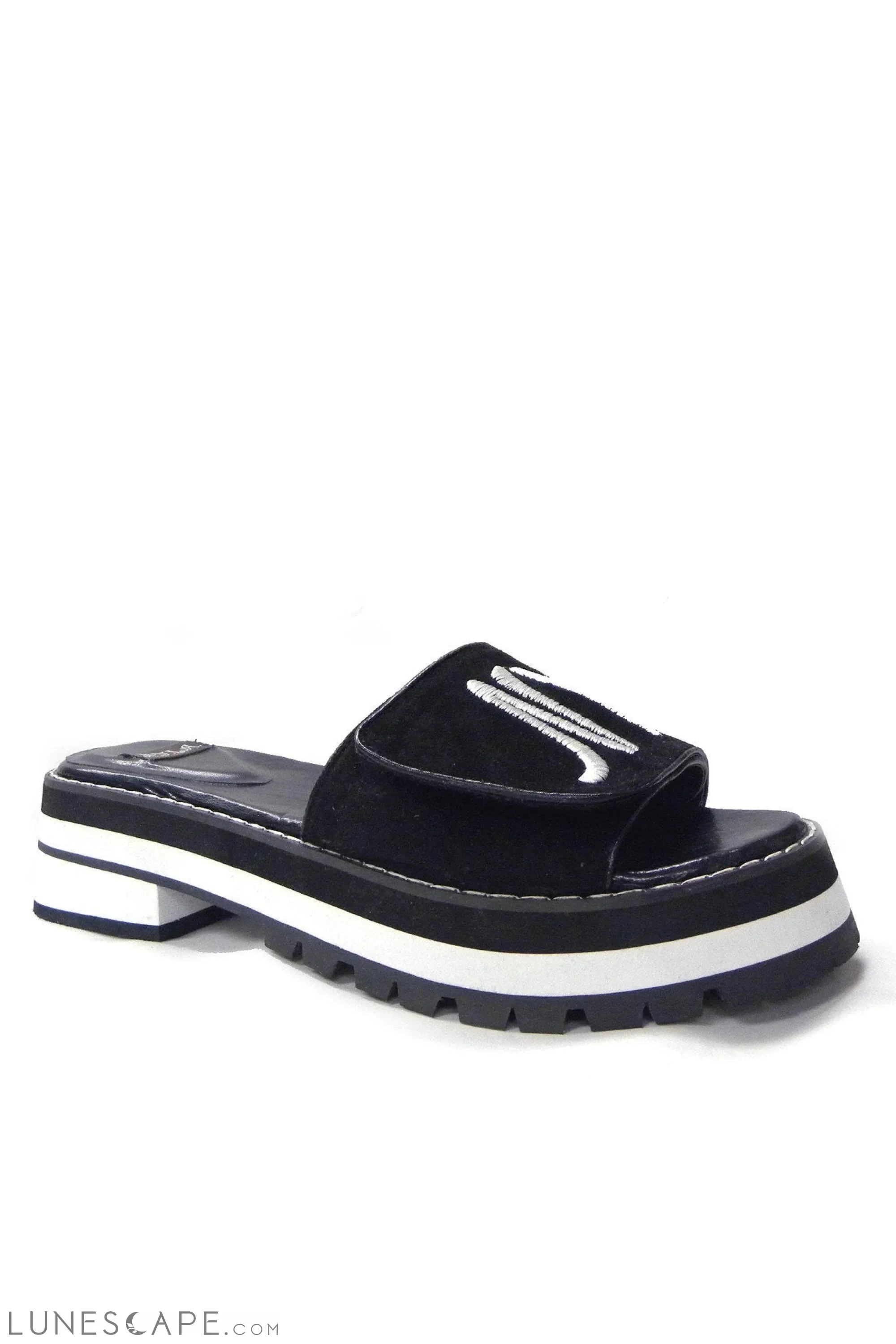 SUNLILY Slip On Flat Mule