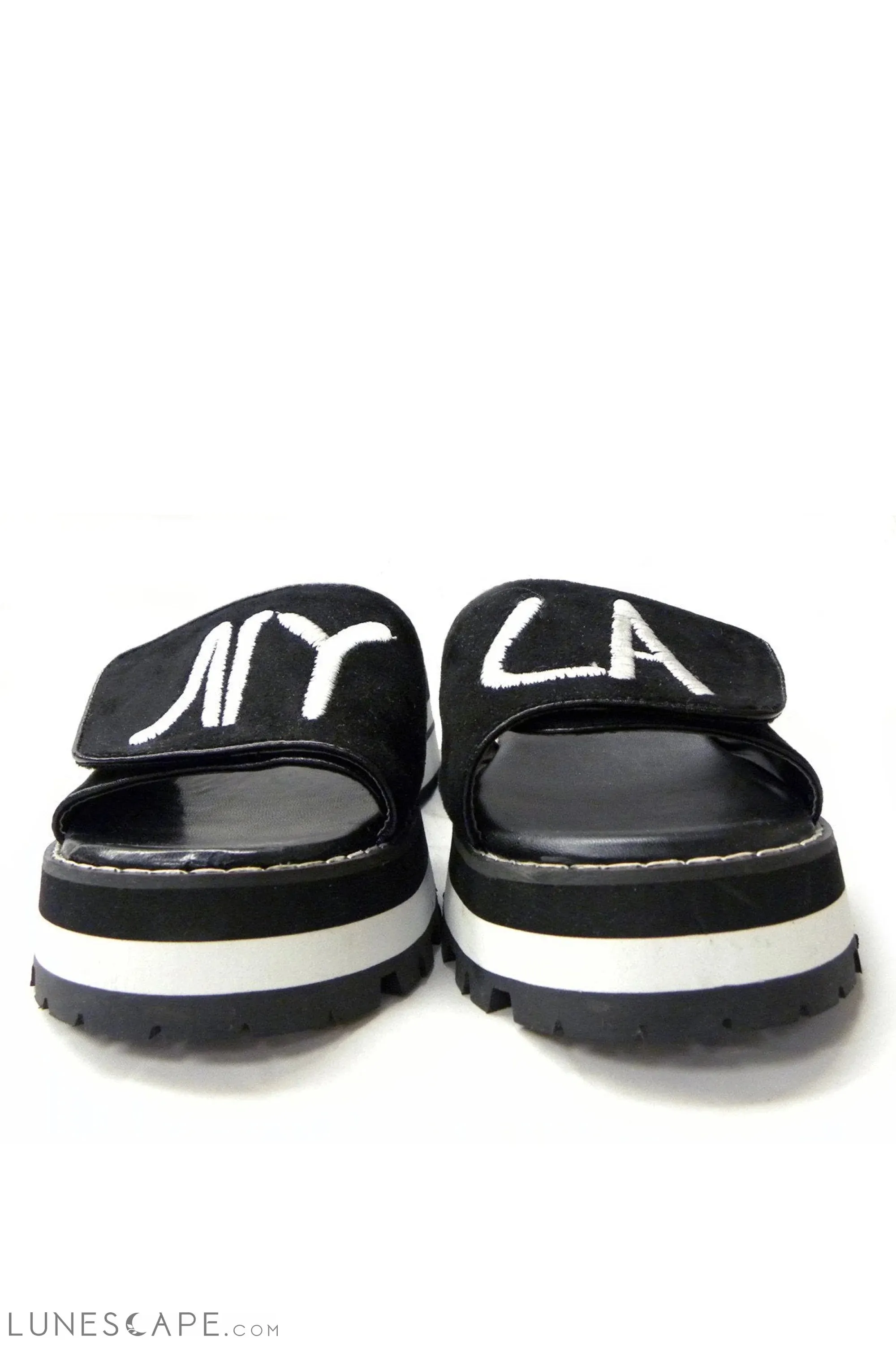 SUNLILY Slip On Flat Mule
