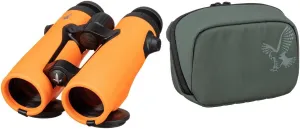 SWAROVSKI Optik EL Range 10 x 42 Binocular with Tracking Assistant and High Transmission Value, Includes Comfort Strap, Sidebag, and Other Accessories (Orange)