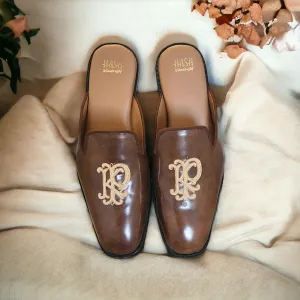 Syahi - Initials mule