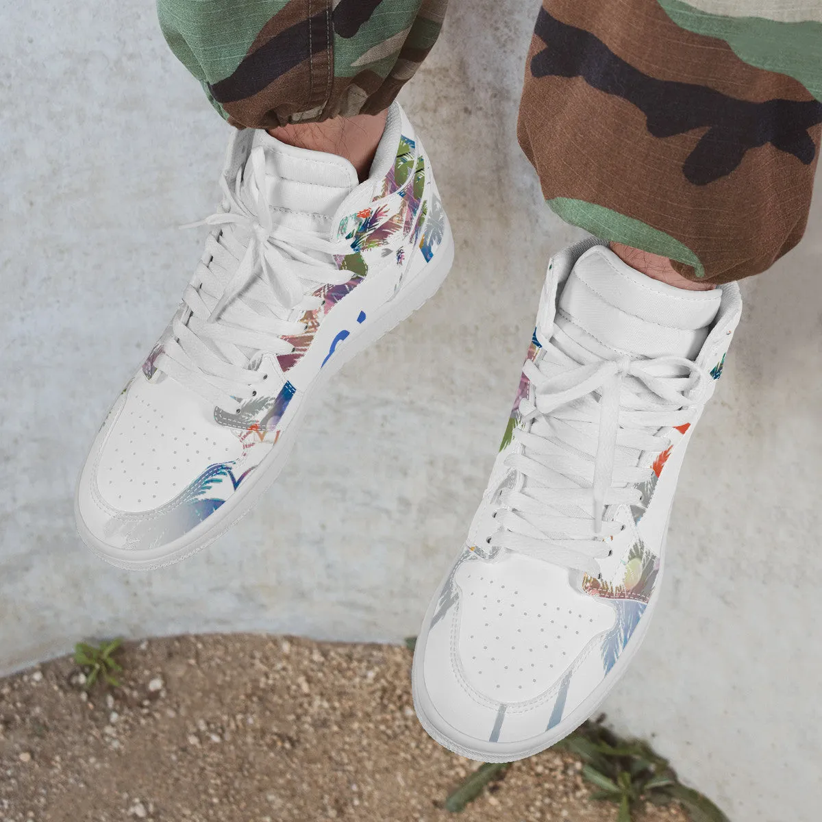Synthetic Money High Top Free shipping discount D17 Sneaker Leather Bushae Deal of the hour