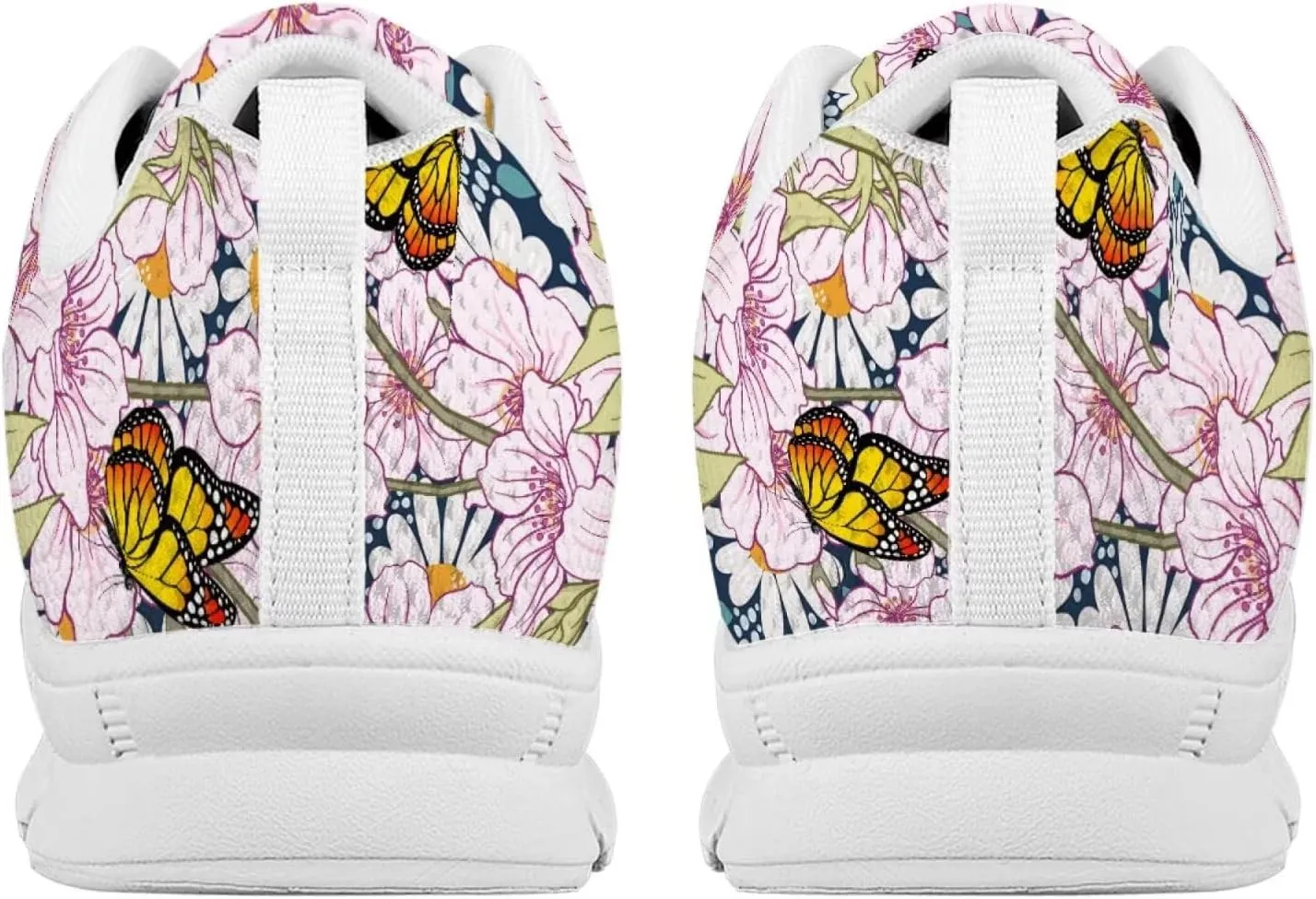 SYtrade Running Sneaker for Women Slip On Tennis Shoes Gym Sneaker White Sole