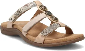 Taos Prize 4 Women's Walking Sandal - Stylish and Adjustable Three Strap Open Back Slide On Walking Sandal with Premium Arch Support and Cushioning for All Day Comfort