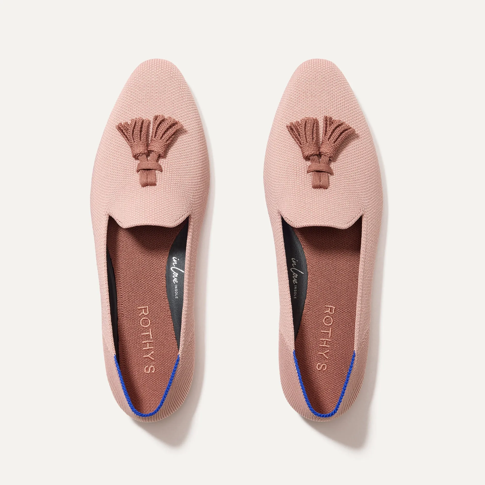 Tassel Pink Hassle-free Loafer Maple Almond Cloud-based The -
