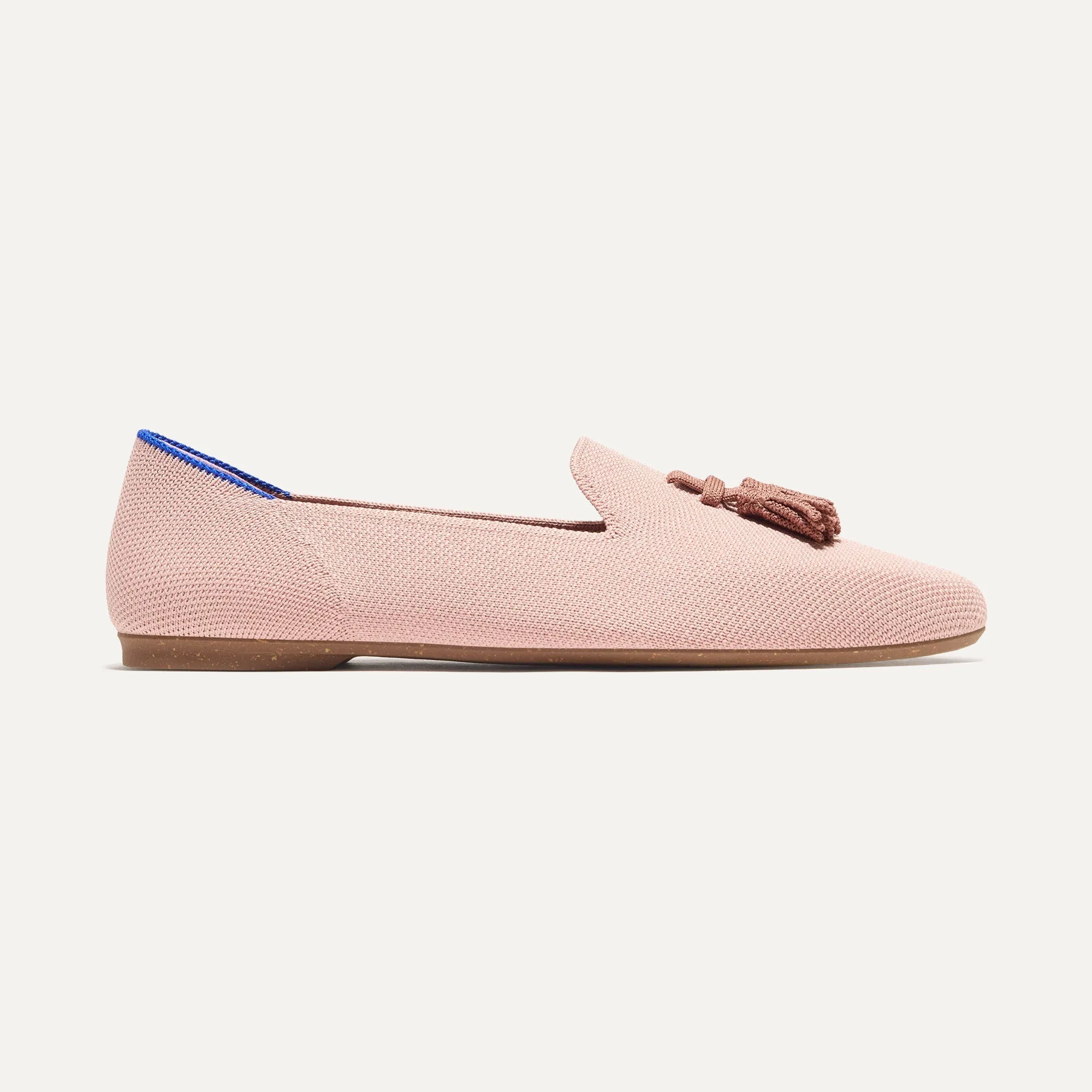 Tassel Pink Hassle-free Loafer Maple Almond Cloud-based The -