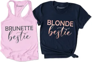 TEEAMORE Bestie Shirts Best Friends Shirts Matching Best Friends Outfits