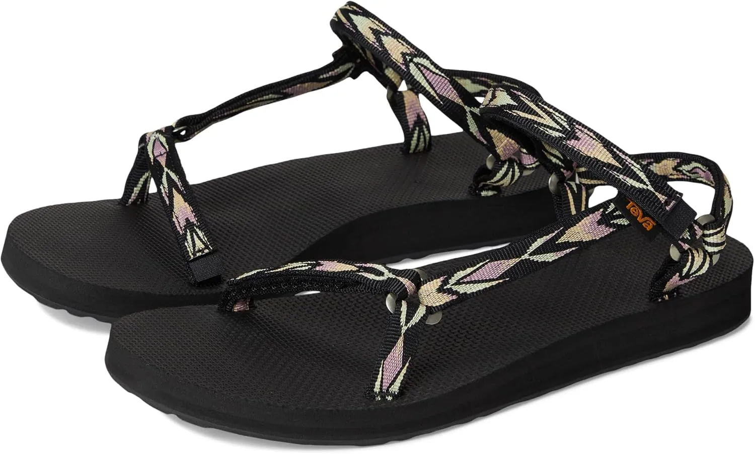 Teva Women's Original Universal Slim Sport Sandal, Archive Wings Root, 5