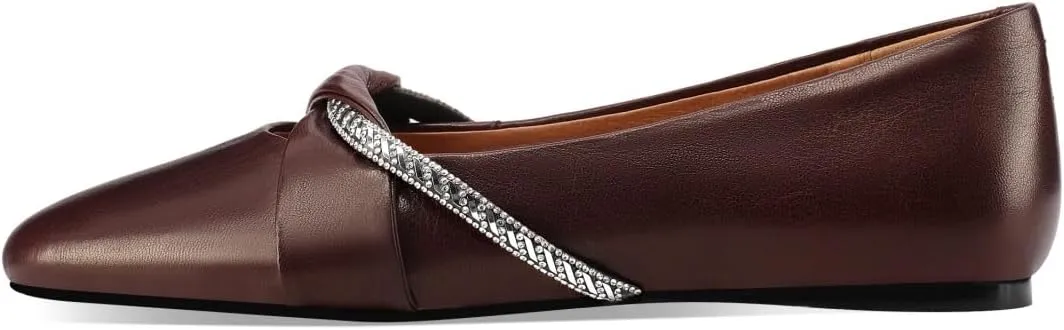 TinaCus Women's Round Toe Genuine Leather Handmade Flat Loafers Shoes