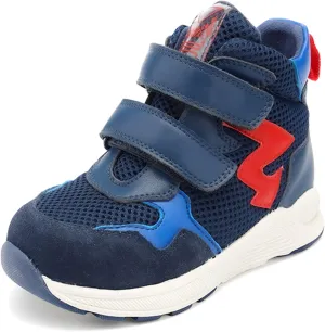 Toddlers Orthopedic Corrective Sneakers for Kids with Arch & Ankle Support,Girls and Boys'High Top Shoes for Flat Foot,Anti-Slip Soles
