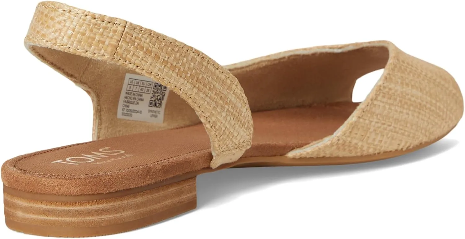 TOMS Women's Briella Slingback Ballet Flat