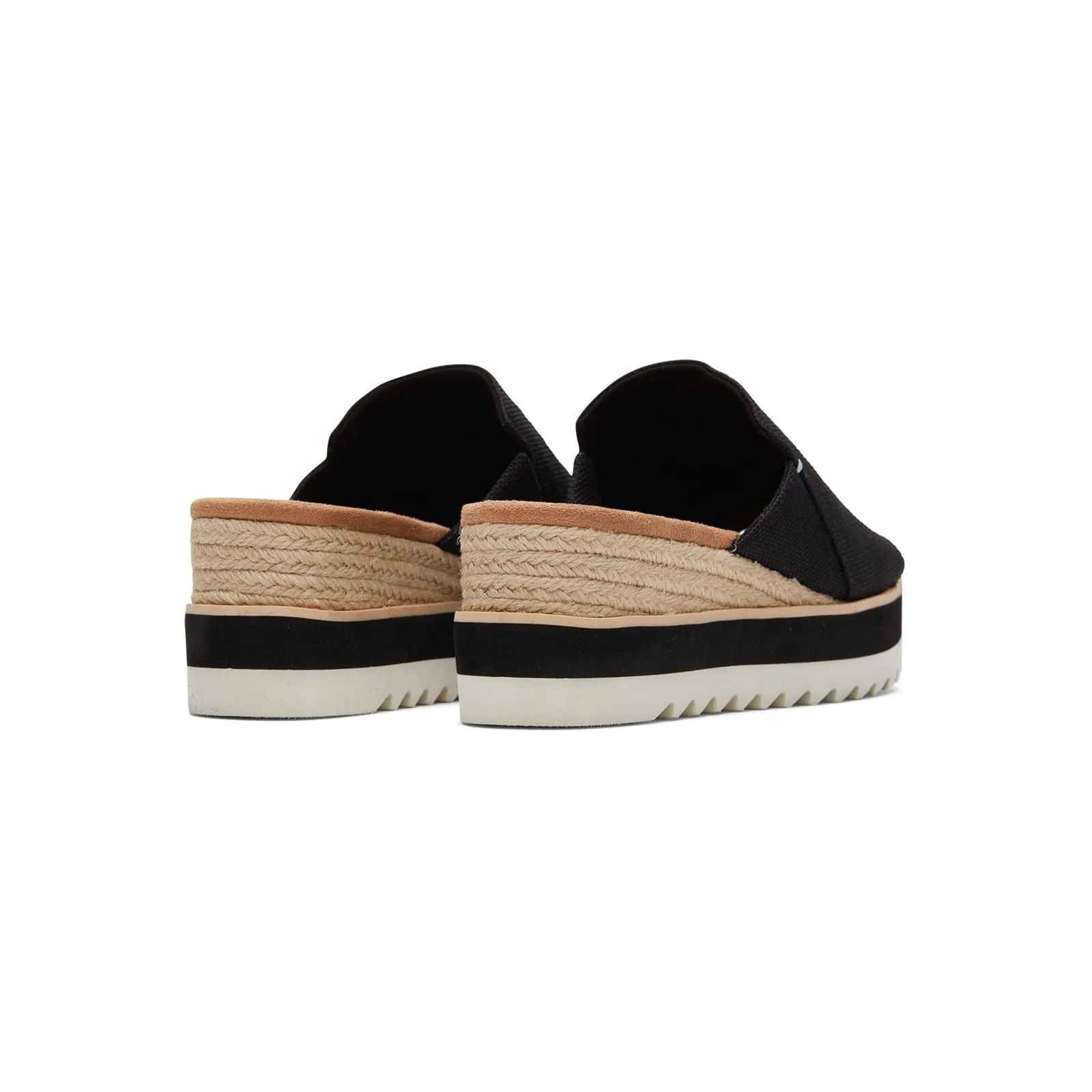 TOMS Women's Diana Mule Wedge in Black