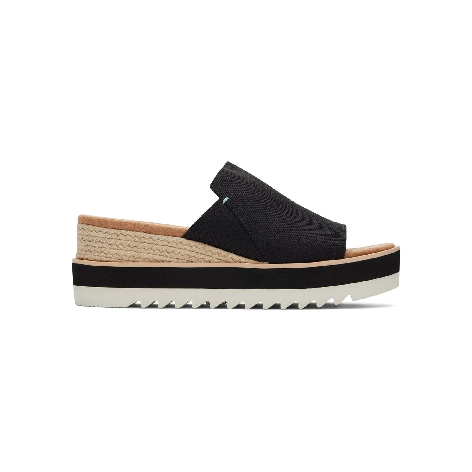 TOMS Women's Diana Mule Wedge in Black