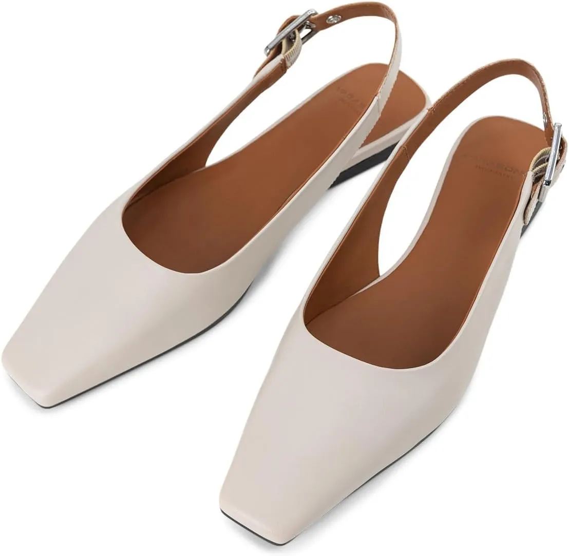 Vagabond Women's Wioletta Leather Slingback Flat Ballet