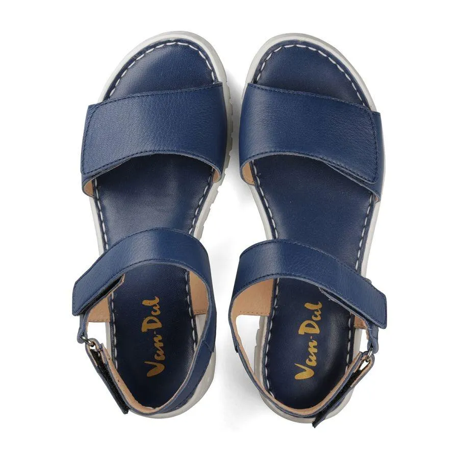 Van Dal Sienna Sandals - Navy Leather