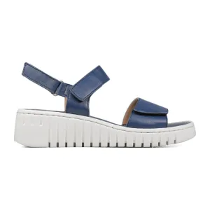 Van Dal Sienna Sandals - Navy Leather