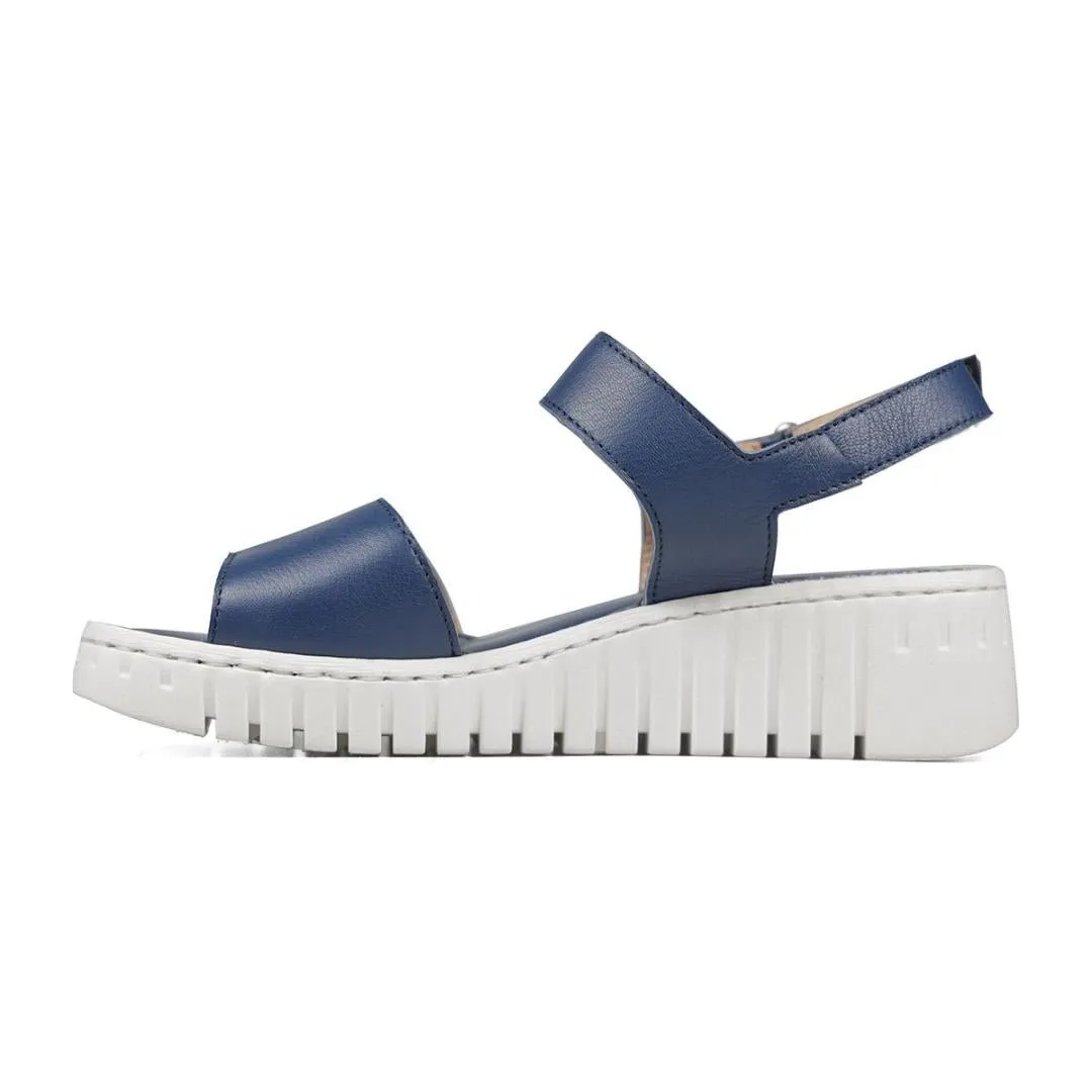 Van Dal Sienna Sandals - Navy Leather