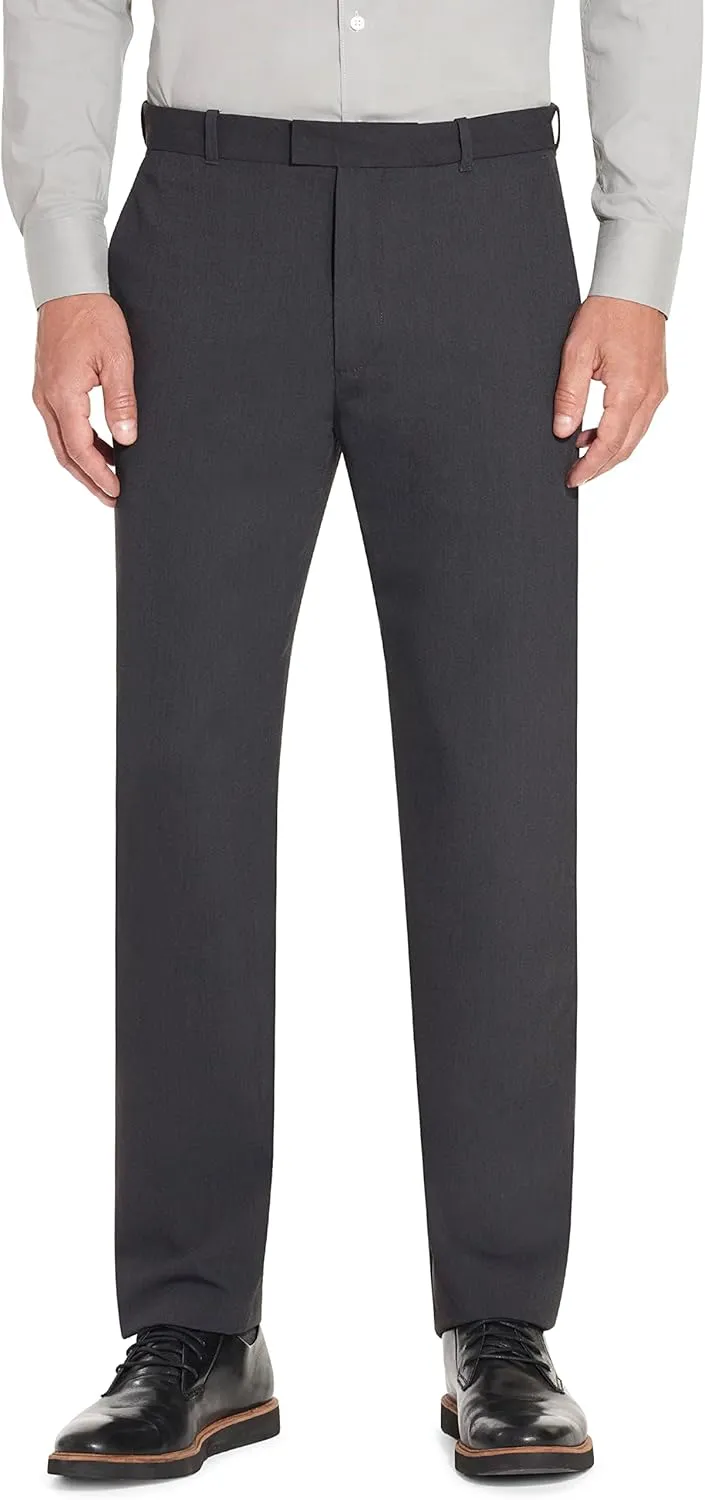 Van Heusen Men's Flex Flat Front Straight Fit Pant
