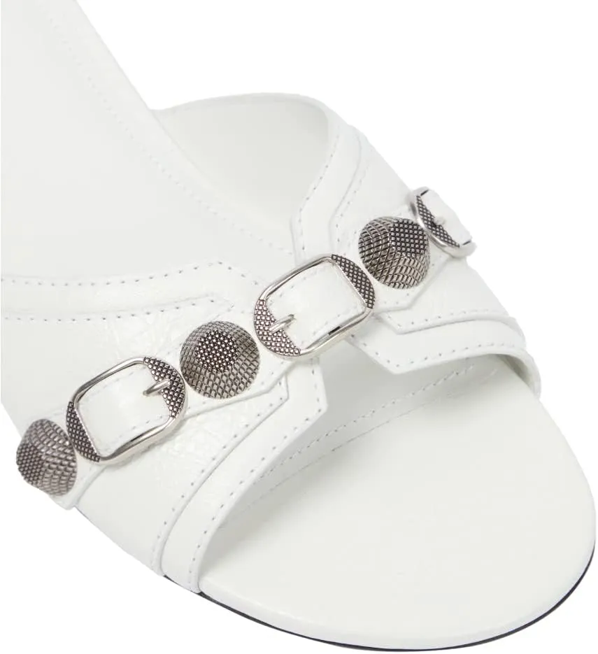 Vertundy Women’s Flat Slide Slippers - Round Open Toe Rivet Sandals Slip on Casual Shoes for Summer Beach Daily Wear