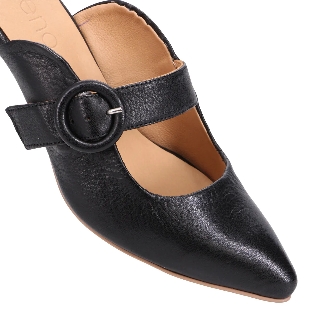 Vida Heeled Mule