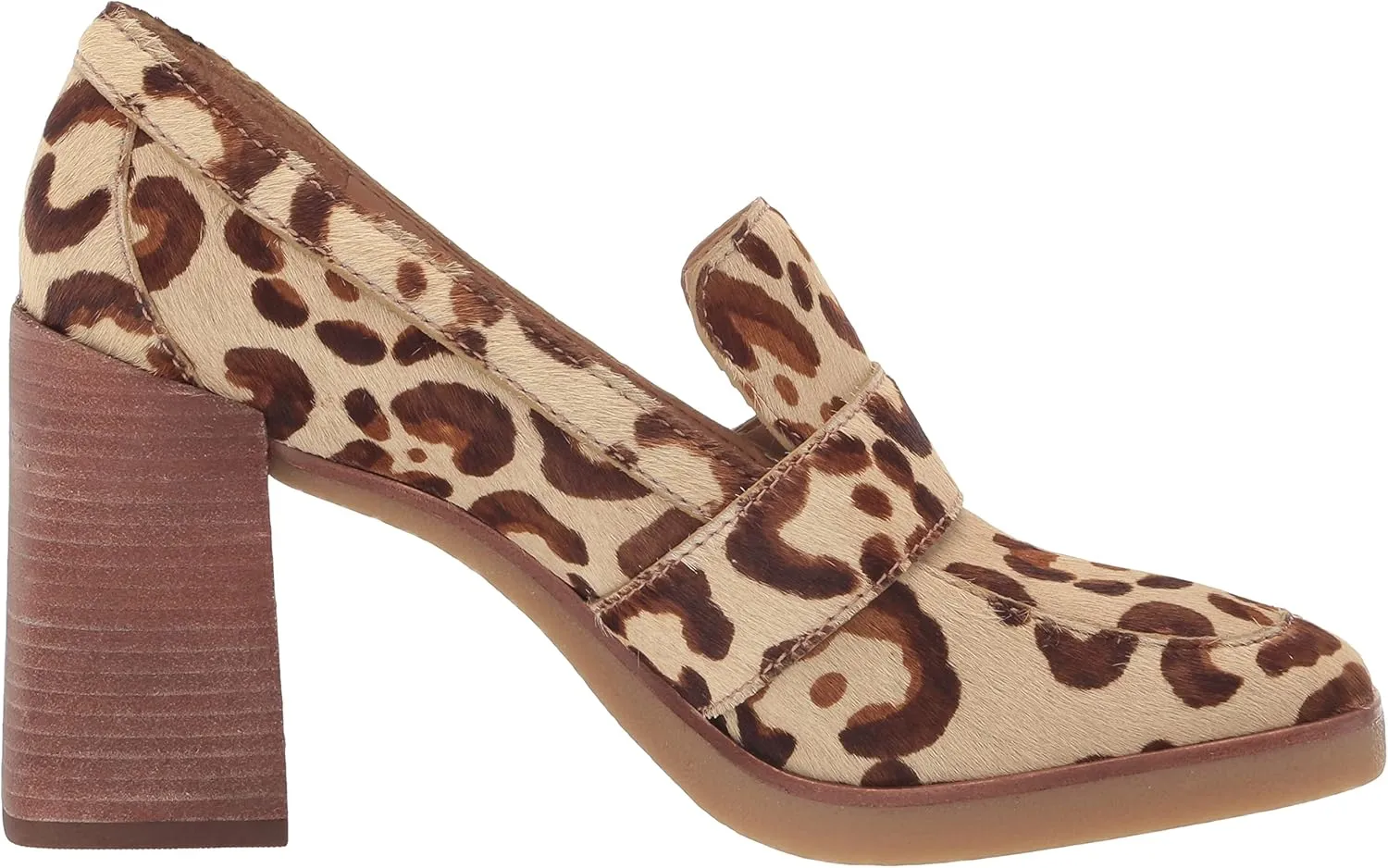 Vince Camuto Women's Footwear Ezerna Stacked Heel Loafer Pump