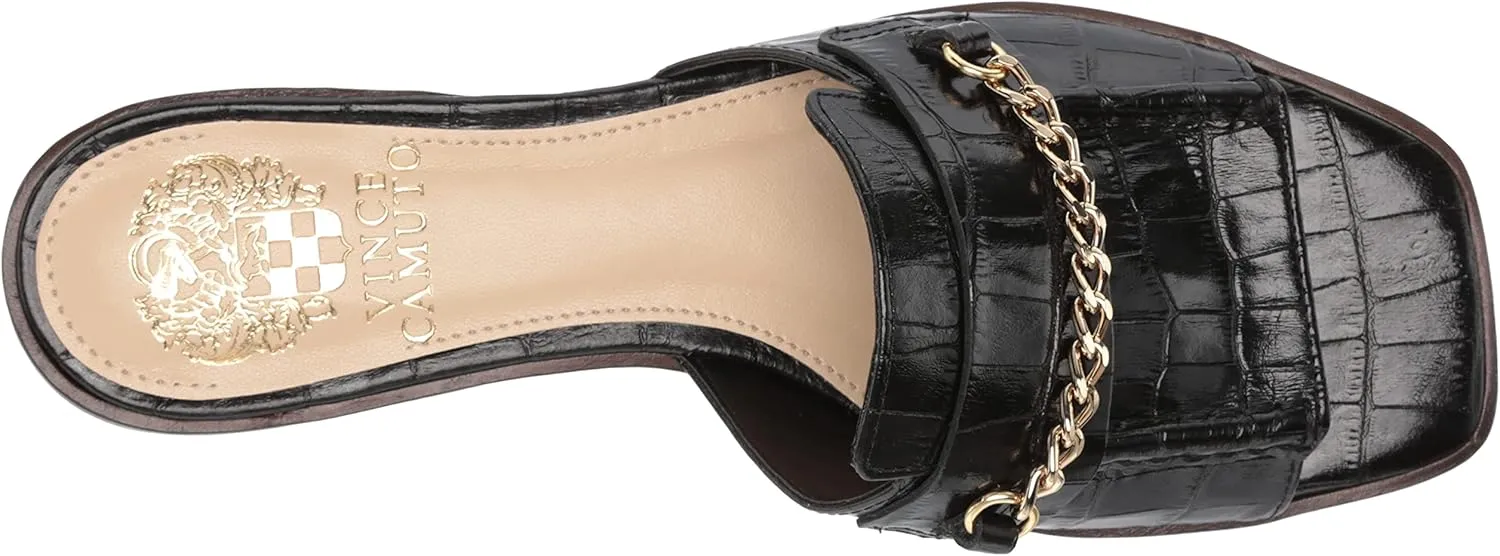 Vince Camuto Women's Footwear Jenivey Mule Flat Heeled Sandal