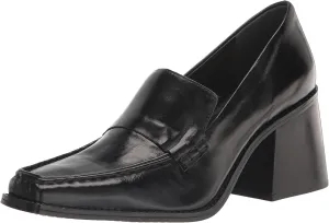 Vince Camuto Women's Footwear Segellis Stacked Heel Loafer Clog