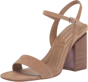 Vince Camuto Women's Herrica Stacked Heel Sandal Heeled